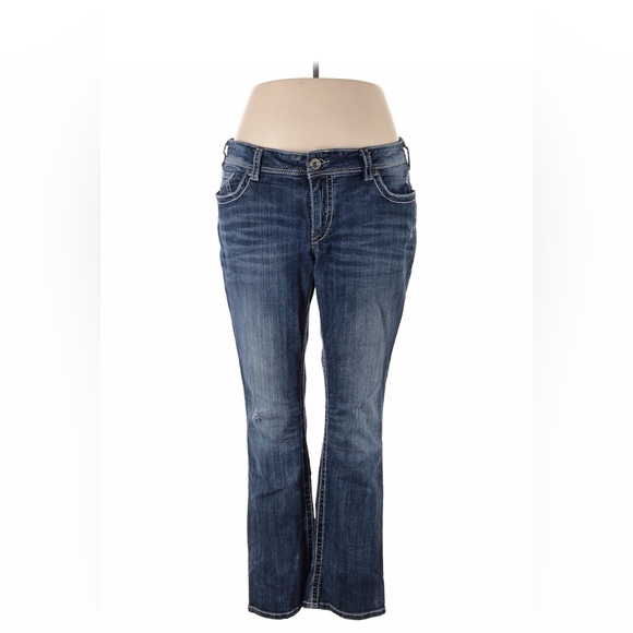 Silver Jeans Denim - Silver Berkeley Jeans Women's size 20 Blue Bootcut Denim